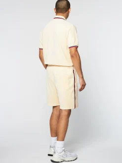 Sergio Tacchini Primo Velour Short- PEARL IVORY Online