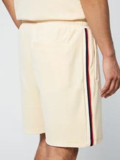 Sergio Tacchini Primo Velour Short- PEARL IVORY Online