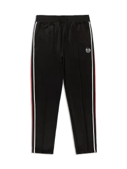 Sergio Tacchini Renshaw Tape Track Pant- BLACK Discount