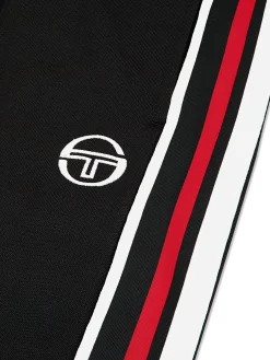 Sergio Tacchini Renshaw Tape Track Pant- BLACK Discount