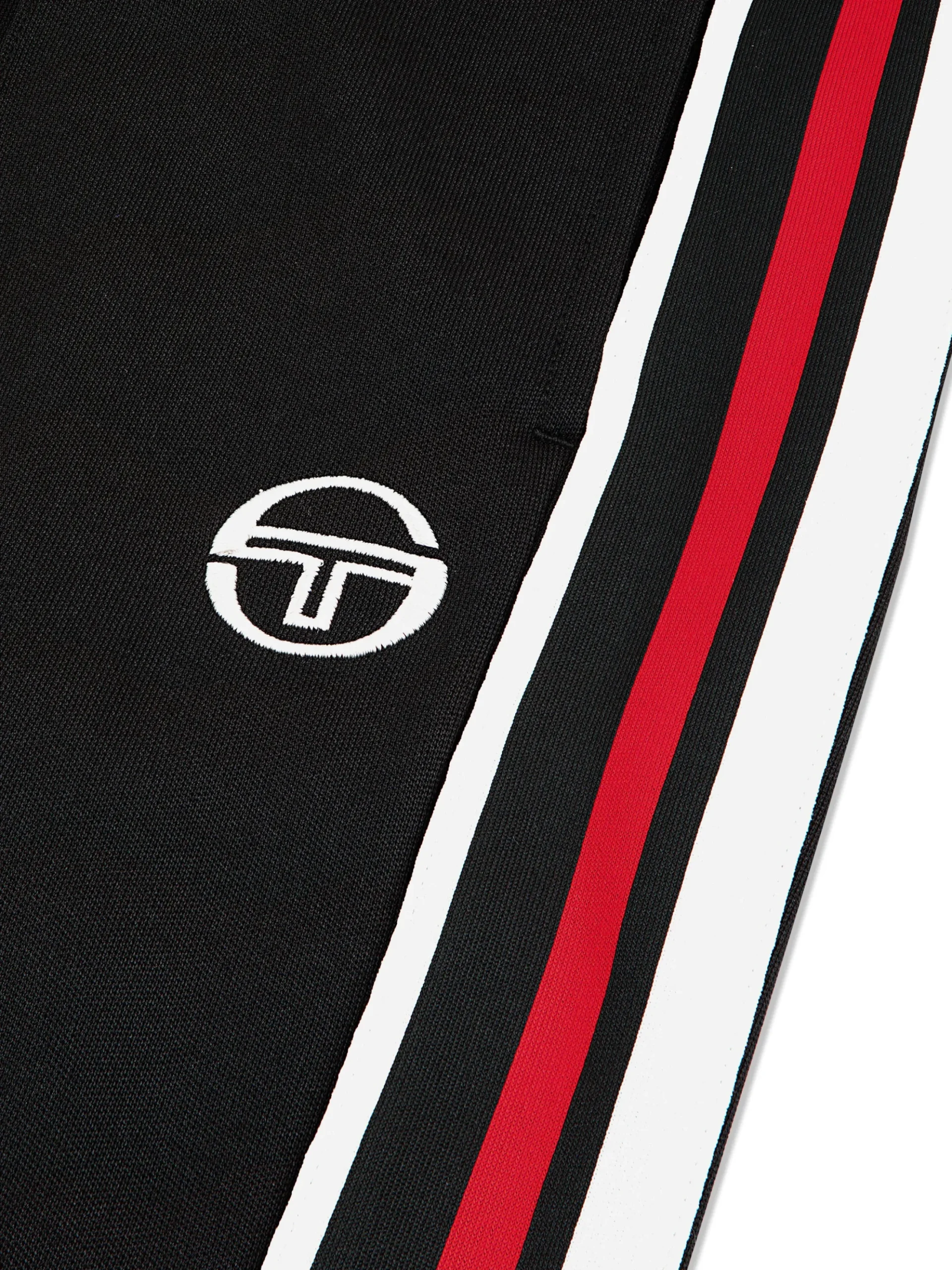 Sergio Tacchini Renshaw Tape Track Pant- BLACK Discount