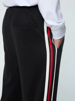 Sergio Tacchini Renshaw Tape Track Pant- BLACK Discount