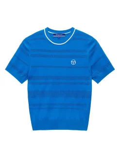 Sergio Tacchini Resort Knit Top- DARK BLUE Clearance