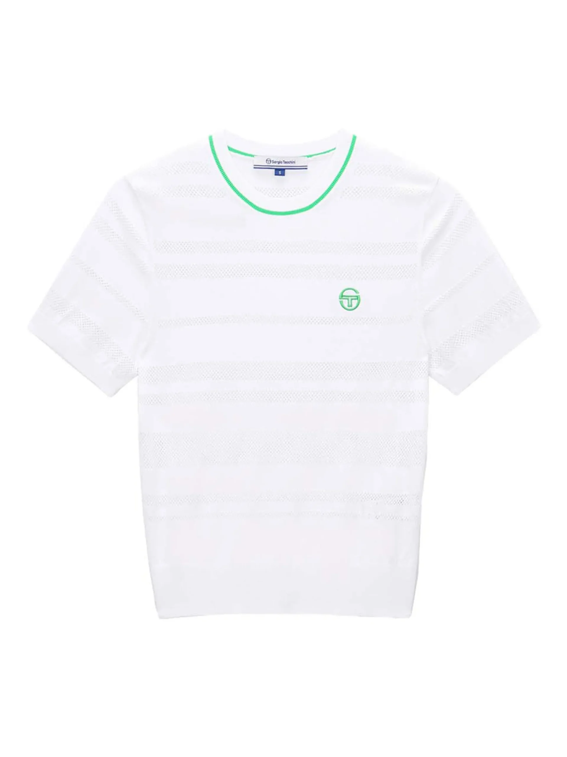 Sergio Tacchini Resort Knit Top- OFF WHITE Discount
