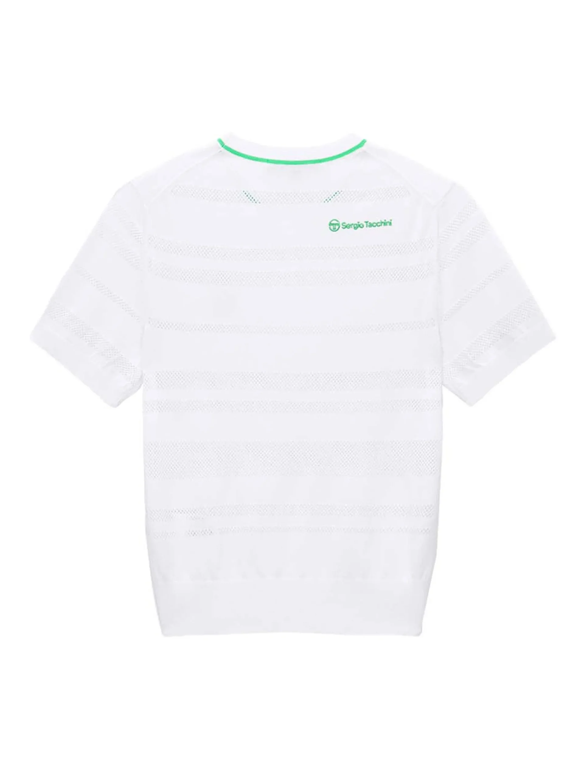 Sergio Tacchini Resort Knit Top- OFF WHITE Discount