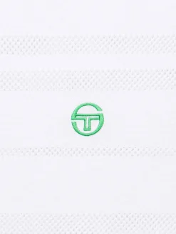 Sergio Tacchini Resort Knit Top- OFF WHITE Discount