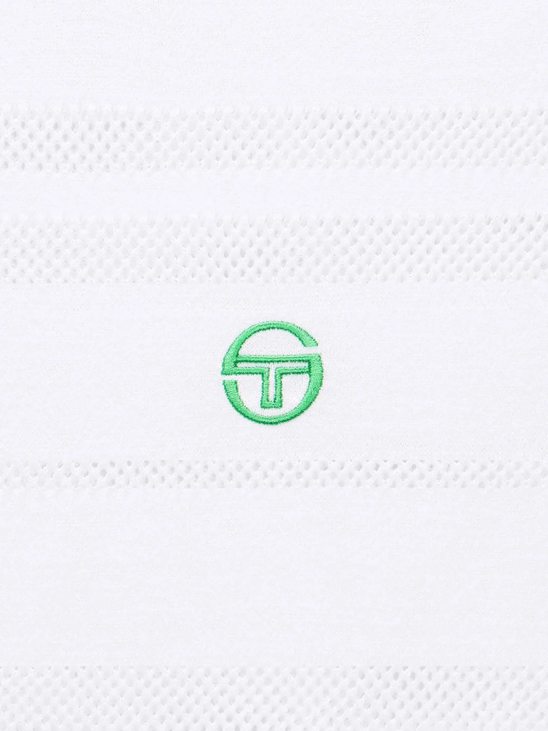 Sergio Tacchini Resort Knit Top- OFF WHITE Discount