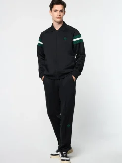 Sergio Tacchini Rimini Track Jacket- BLACK BEAUTY Discount