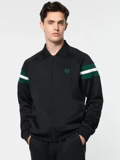 Sergio Tacchini Rimini Track Jacket- BLACK BEAUTY Discount