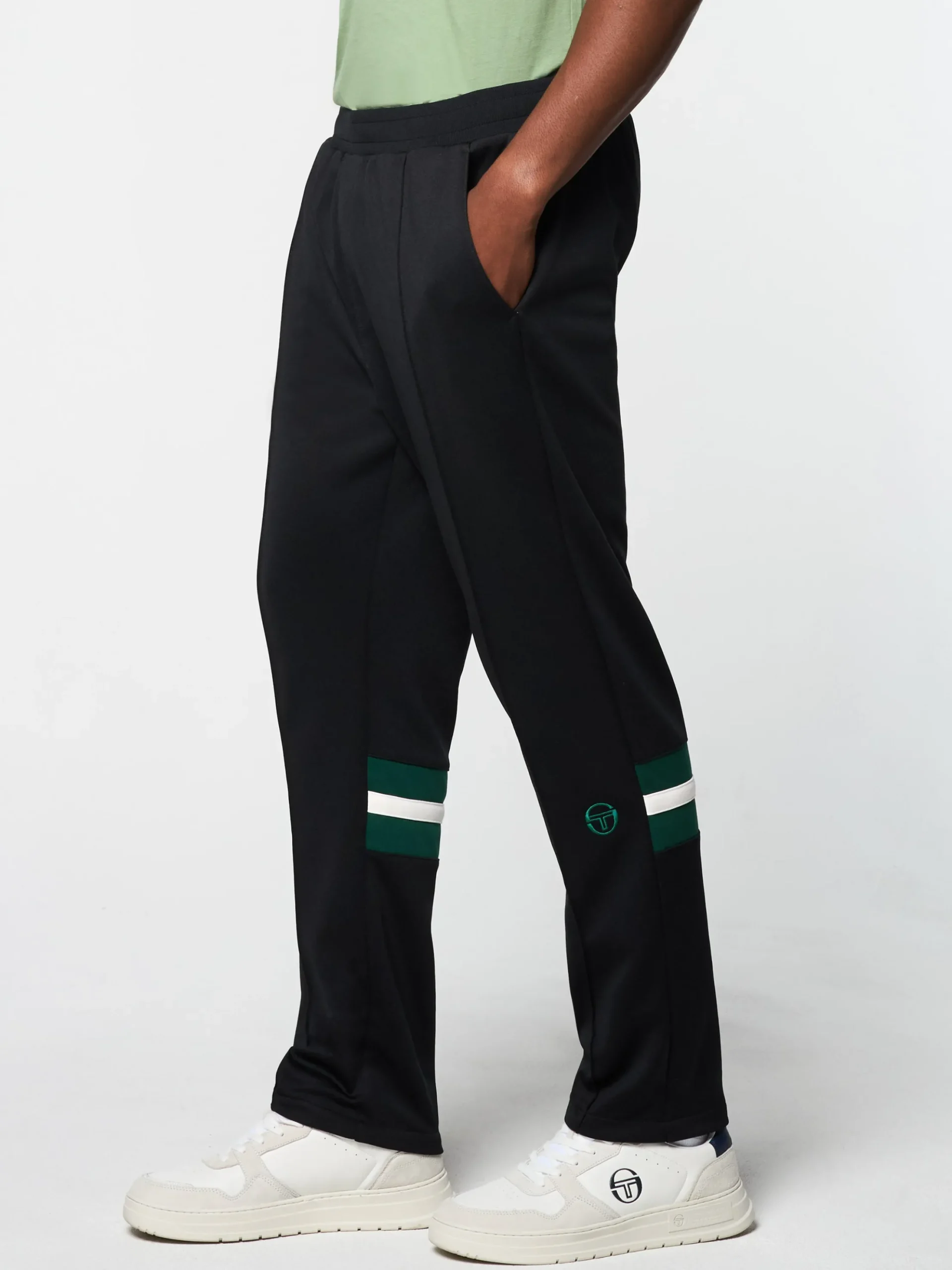 Sergio Tacchini Rimini Track Pant- BLACK BEAUTY Hot
