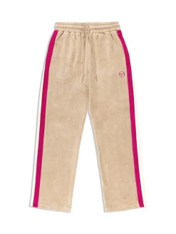 Sergio Tacchini Rosa Velour Track Pant- HUMUS Hot