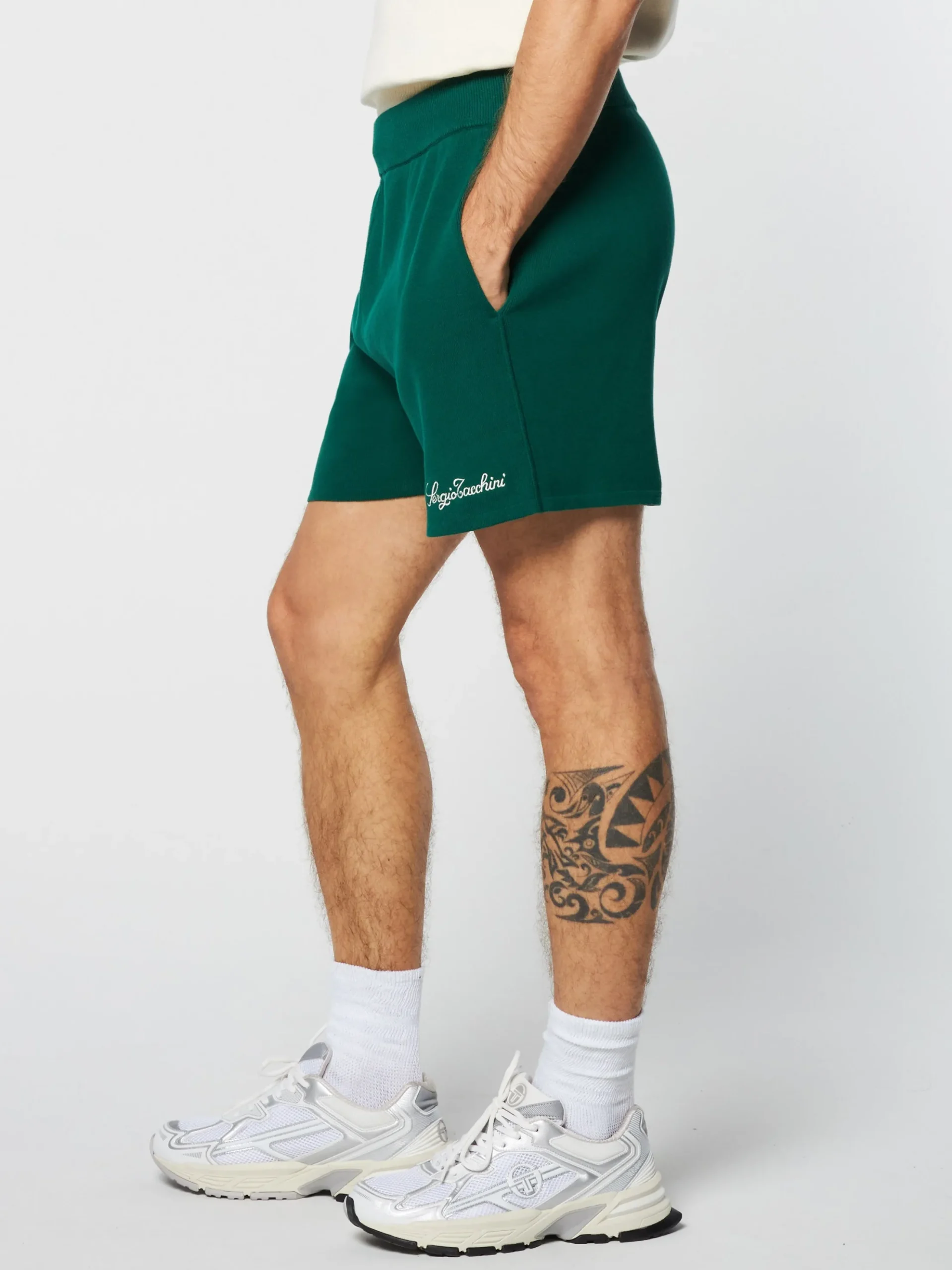 Sergio Tacchini Roselli Knit Short- EVERGREEN New