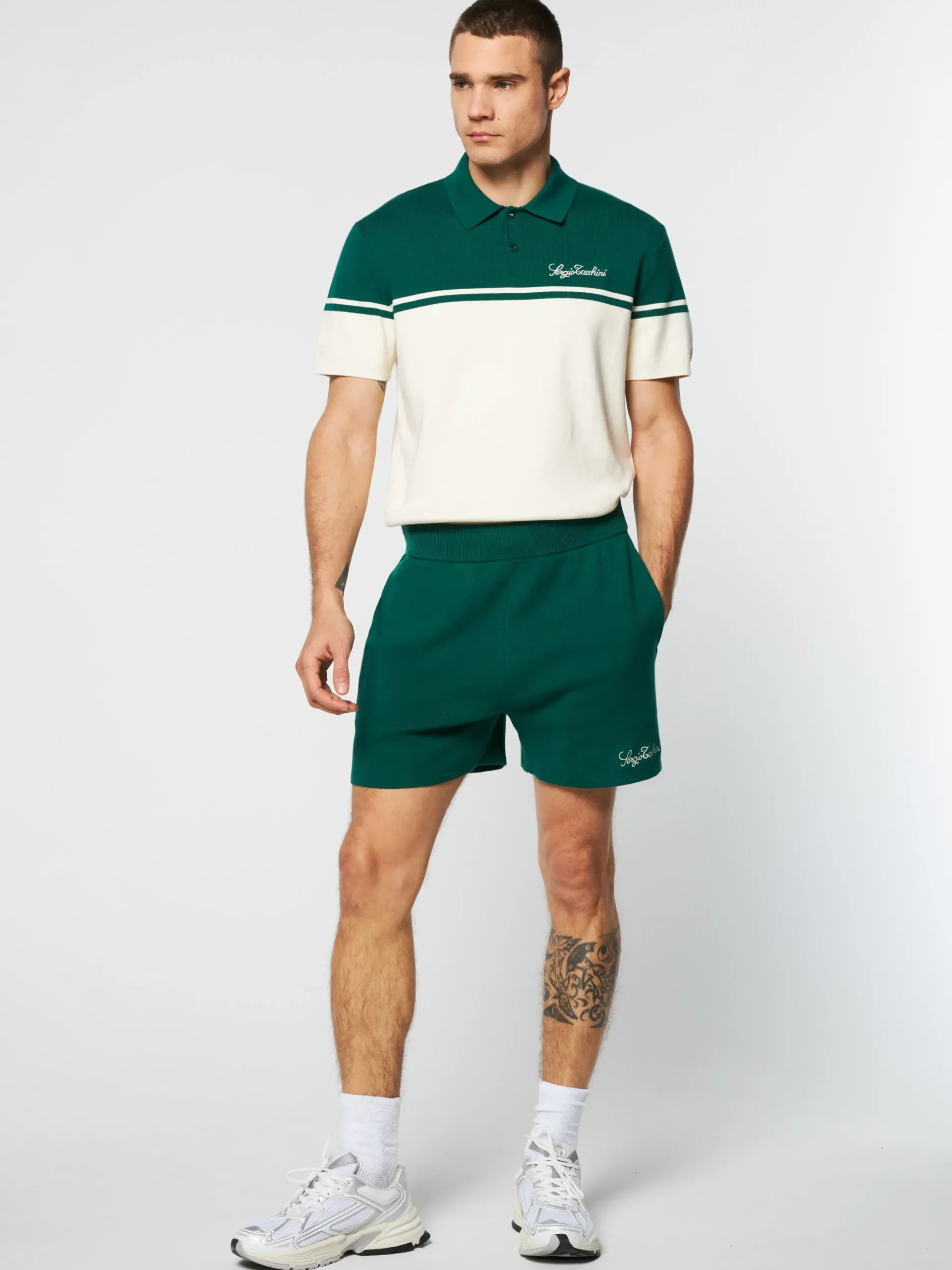 Sergio Tacchini Roselli Knit Short- EVERGREEN New