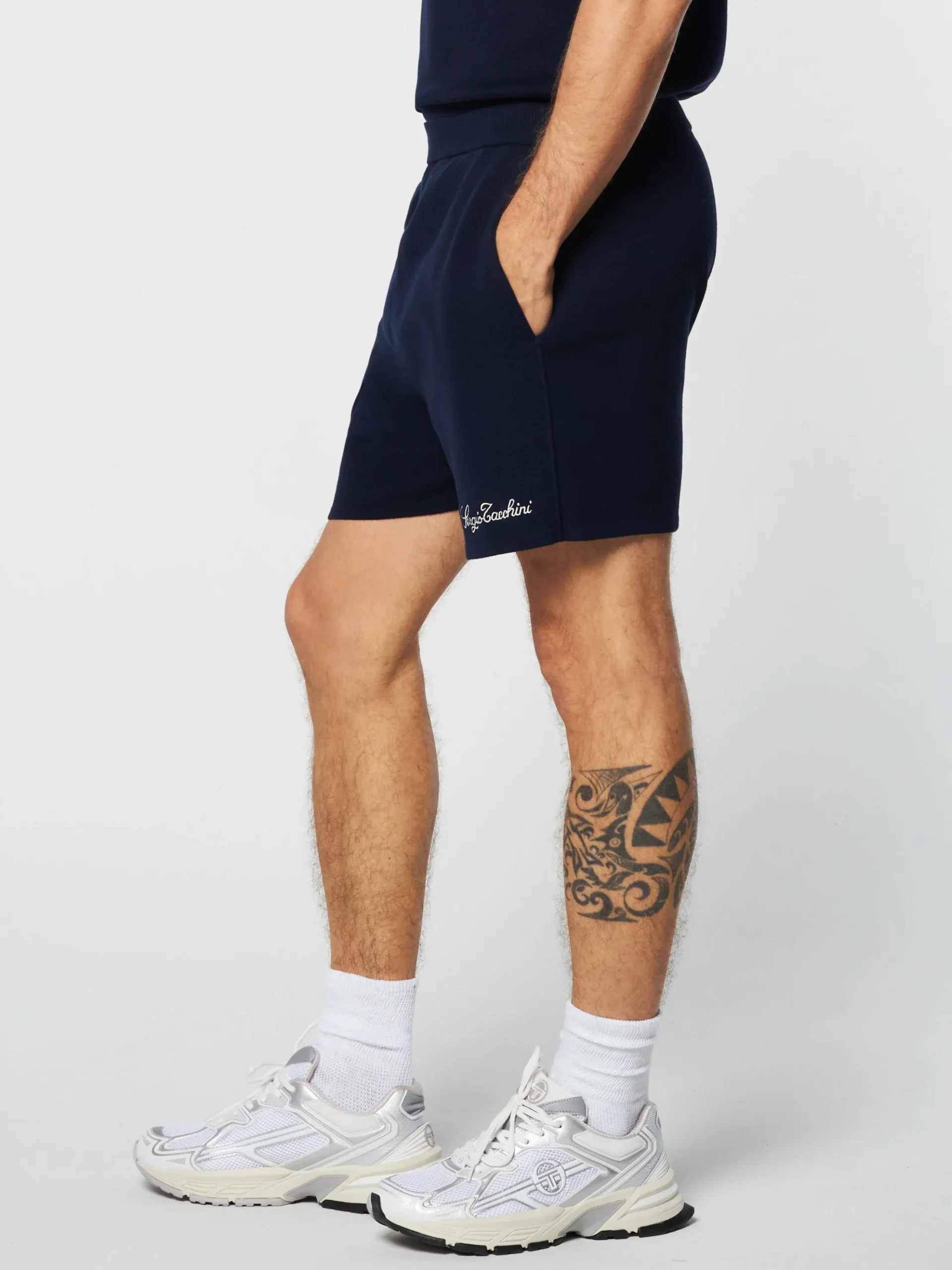 Sergio Tacchini Roselli Knit Short- MARITIME BLUE Online