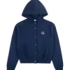 Sergio Tacchini Rosolina Hoodie- MARITIME BLUE Hot