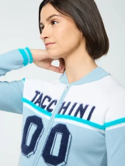 Sergio Tacchini Ruota Cycling Jersey- CELESTIAL BLUE Best