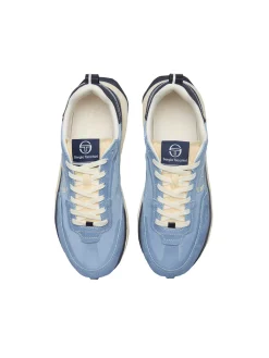 Sergio Tacchini 70's Racer- Faded Denim/ Tofu/ Maritime Blue FADED DENIM-TOFU-MARITIME BLUE Online