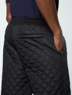 Sergio Tacchini Sapri Quilted Track Pant- BLACK BEAUTY Sale