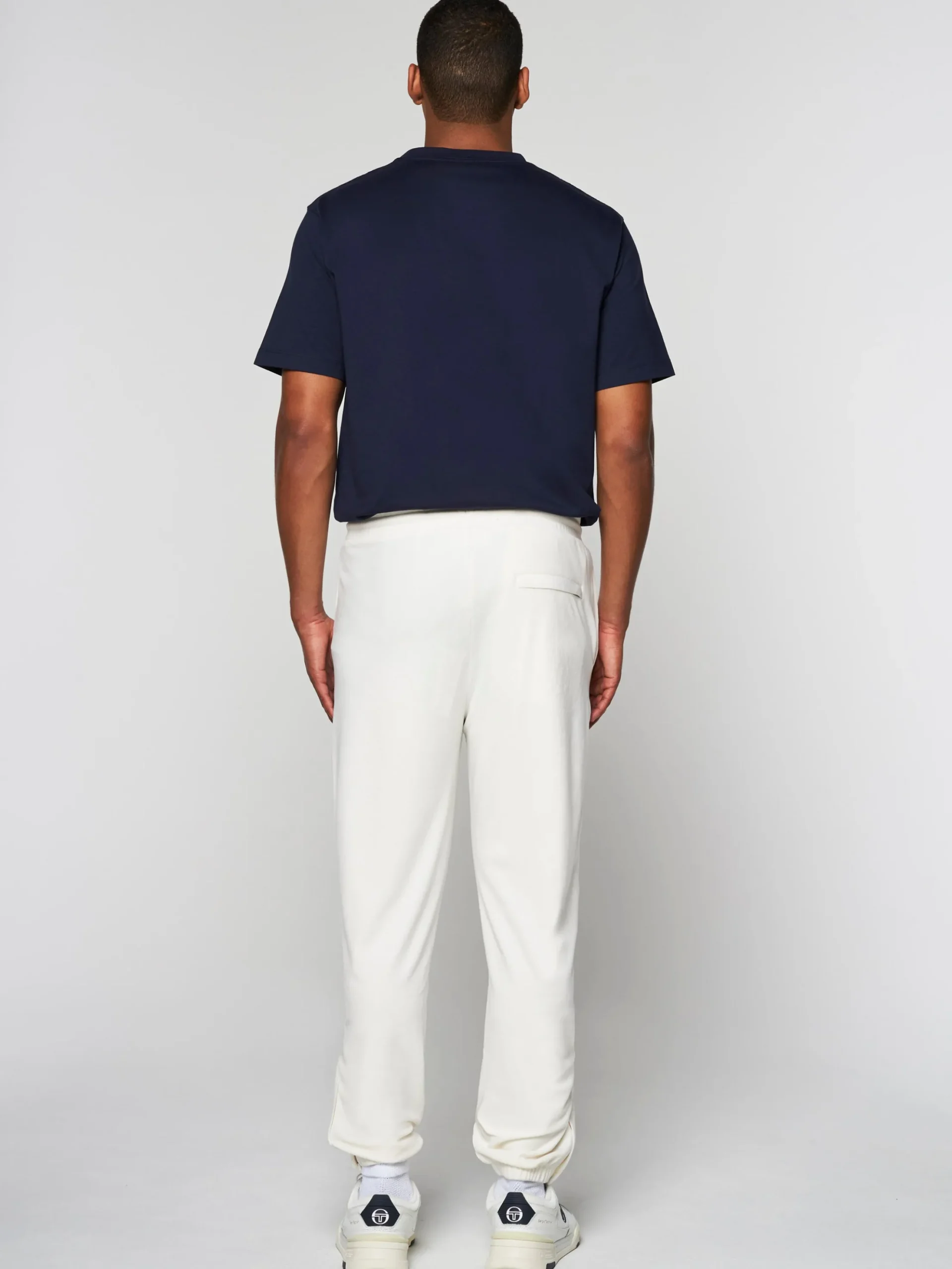 Sergio Tacchini Scopeto Velour Pant- Poinciana/ Gardenia POINCIANA/GARDENIA New