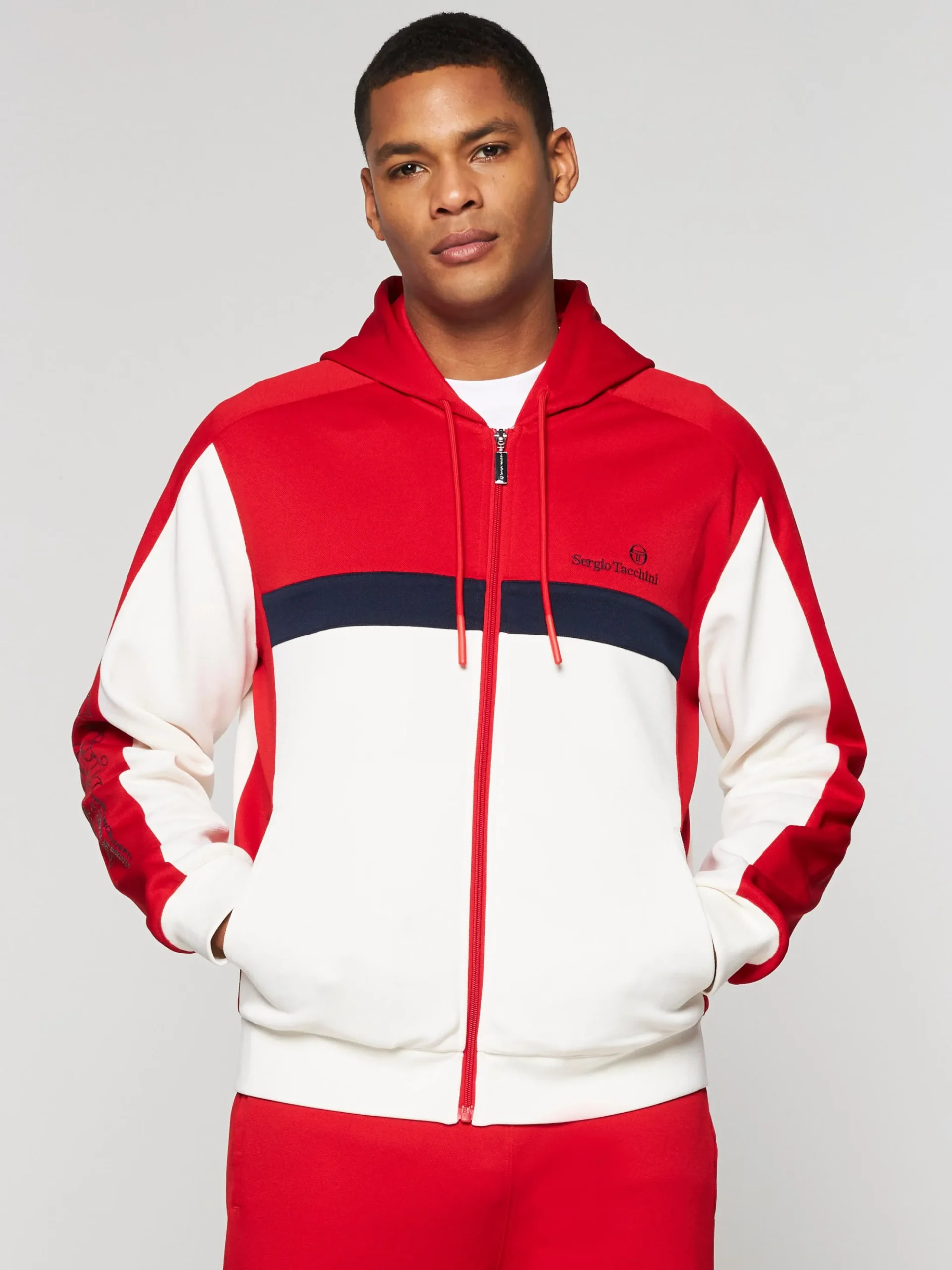 Sergio Tacchini Sora Zip-Up Hoodie- ADRENALINE RUSH Discount