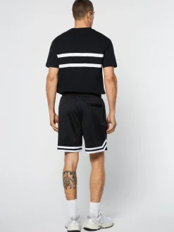 Sergio Tacchini Spazio Banda Mesh Short- BLACK BEAUTY Outlet