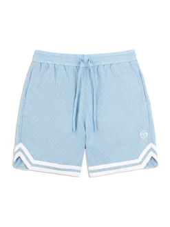 Sergio Tacchini Spazio Banda Mesh Short- CLEAR SKY Hot