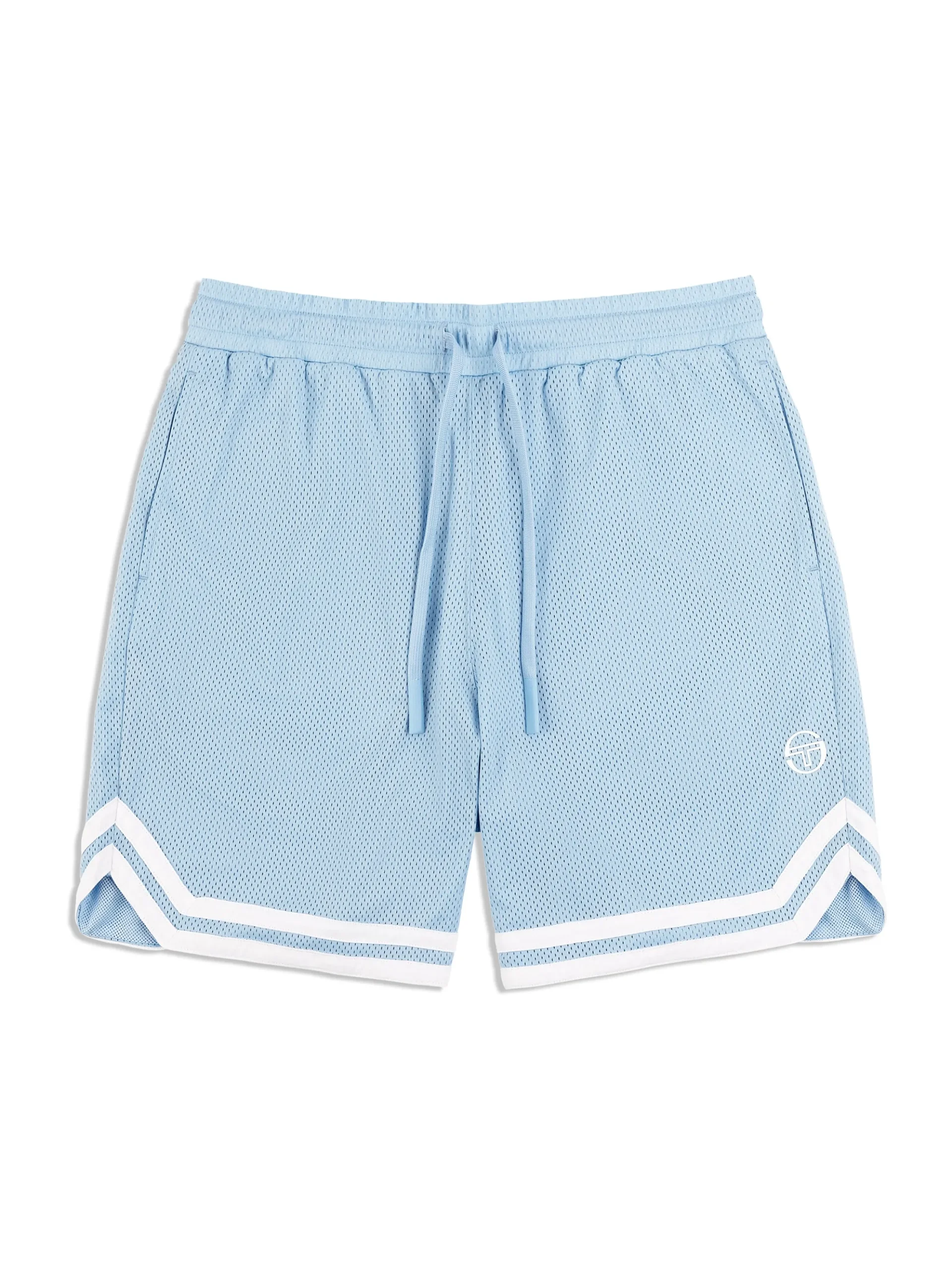 Sergio Tacchini Spazio Banda Mesh Short- CLEAR SKY Hot