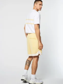 Sergio Tacchini Spazio Banda Mesh Short- GOLDEN HAZE Sale