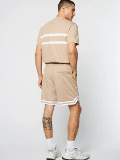 Sergio Tacchini Spazio Banda Mesh Short- HUMUS Fashion