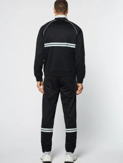 Sergio Tacchini Spazio Dallas Track Jacket- BLACK BEAUTY New