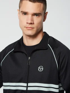 Sergio Tacchini Spazio Dallas Track Jacket- BLACK BEAUTY New