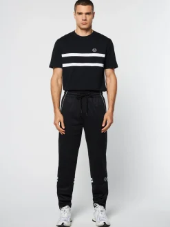 Sergio Tacchini Spazio Dallas Track Pant- BLACK BEAUTY Fashion