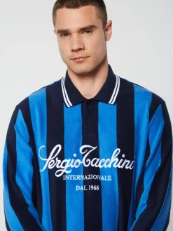 Sergio Tacchini Sponda Polo- Palace Blue/ Maritime Blue PALACE BLUE/MARITIME BLUE Online
