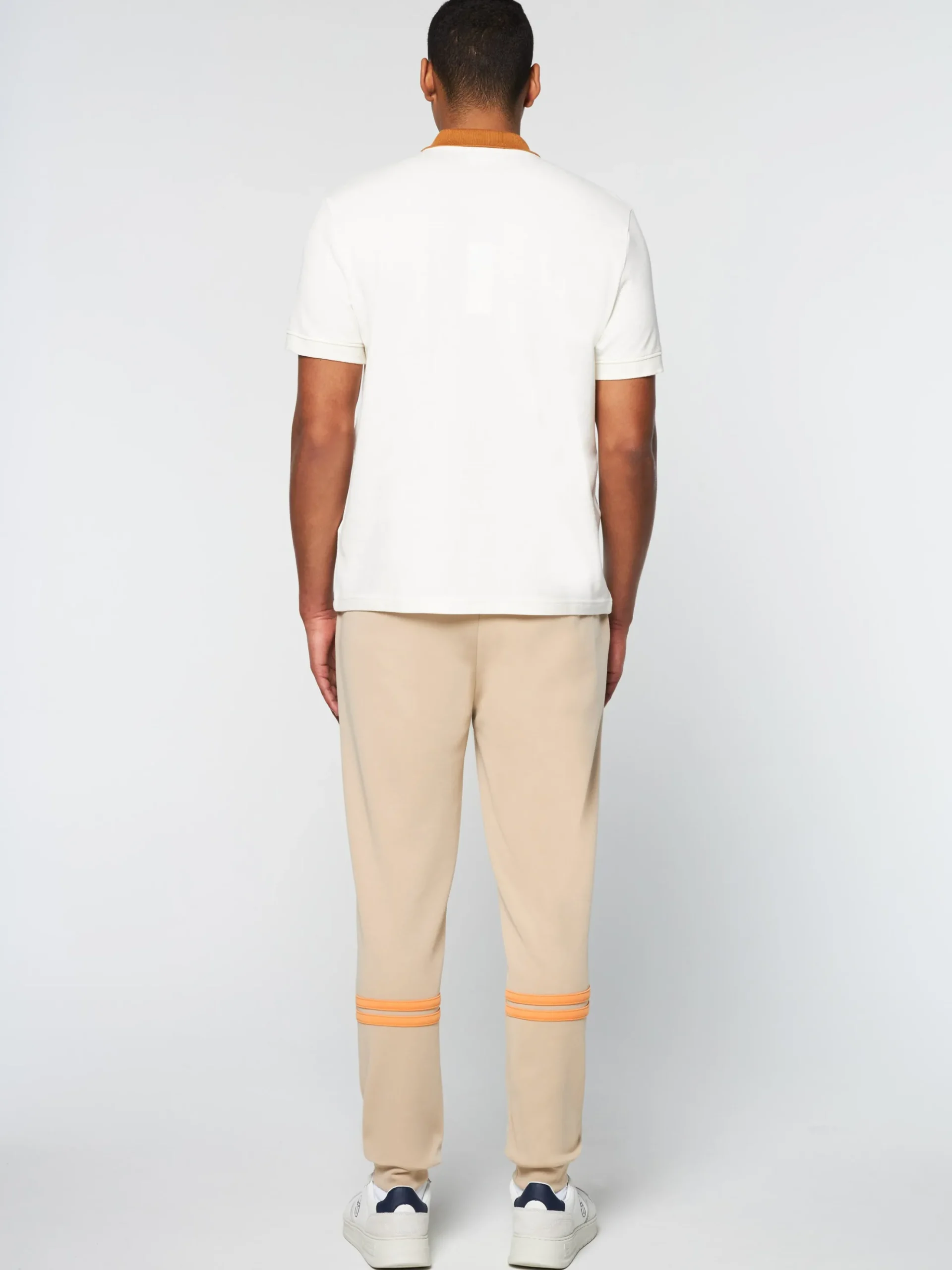 Sergio Tacchini Supermac Polo- Gardenia/ Meerkat GARDENIA/MEERKAT Clearance