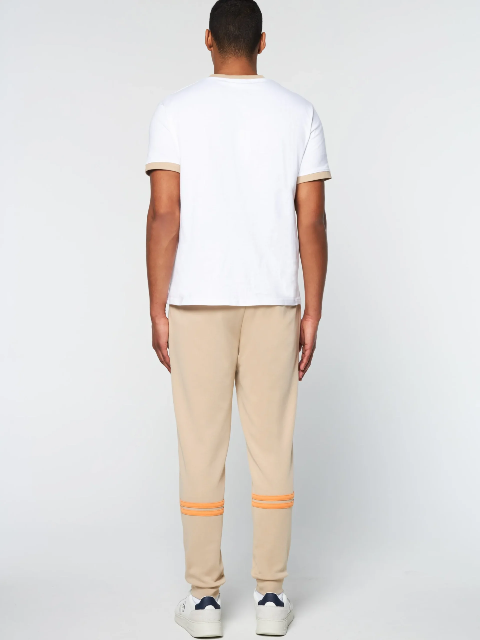 Sergio Tacchini Supermac T-Shirt- White/ Humus WHITE/HUMUS New