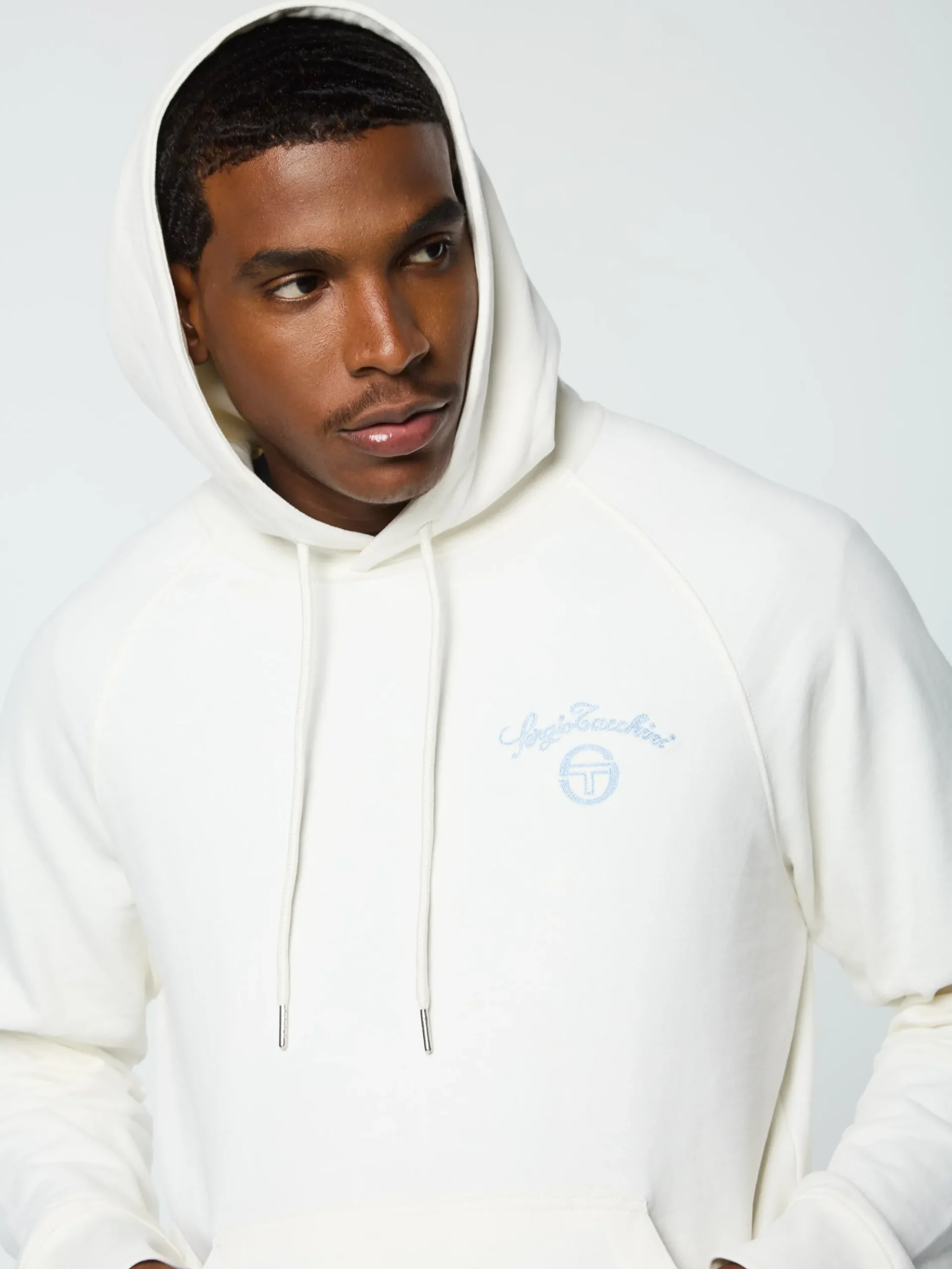 Sergio Tacchini Suveniri Hoodie- GARDENIA Discount