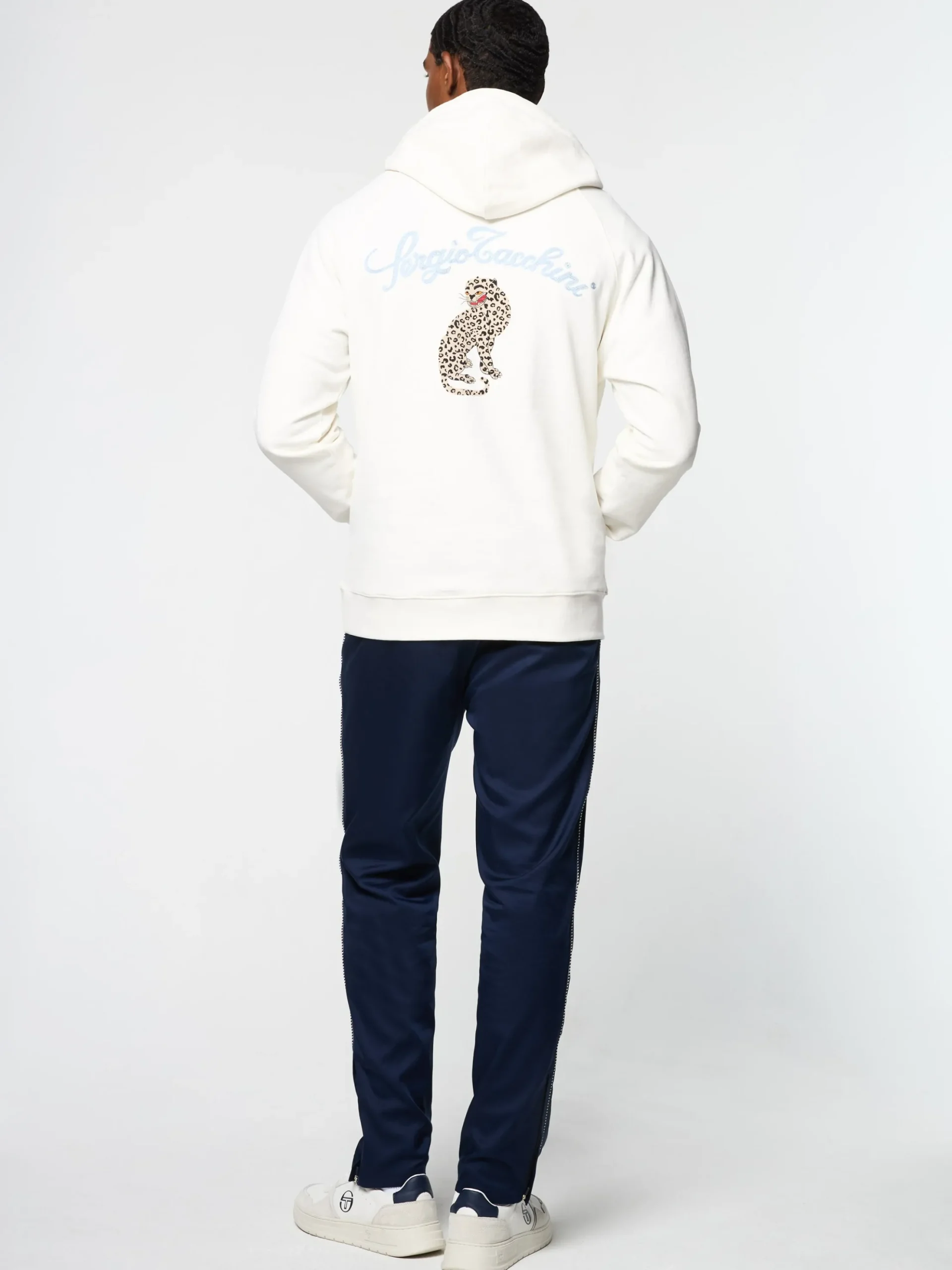 Sergio Tacchini Suveniri Hoodie- GARDENIA Discount