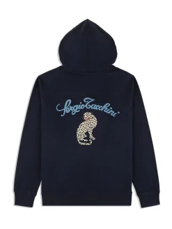 Sergio Tacchini Suveniri Hoodie- MARITIME BLUE Best