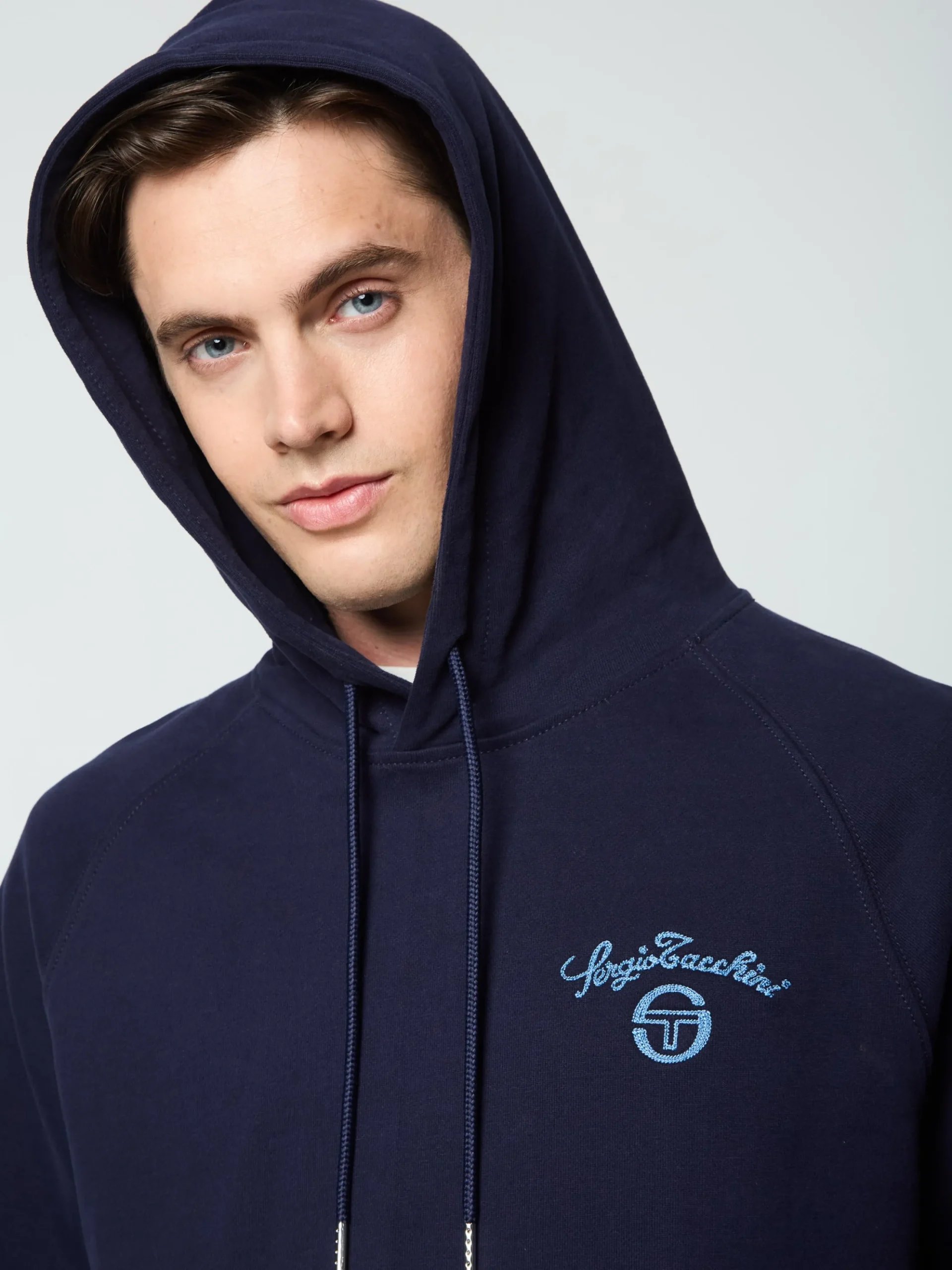 Sergio Tacchini Suveniri Hoodie- MARITIME BLUE Best