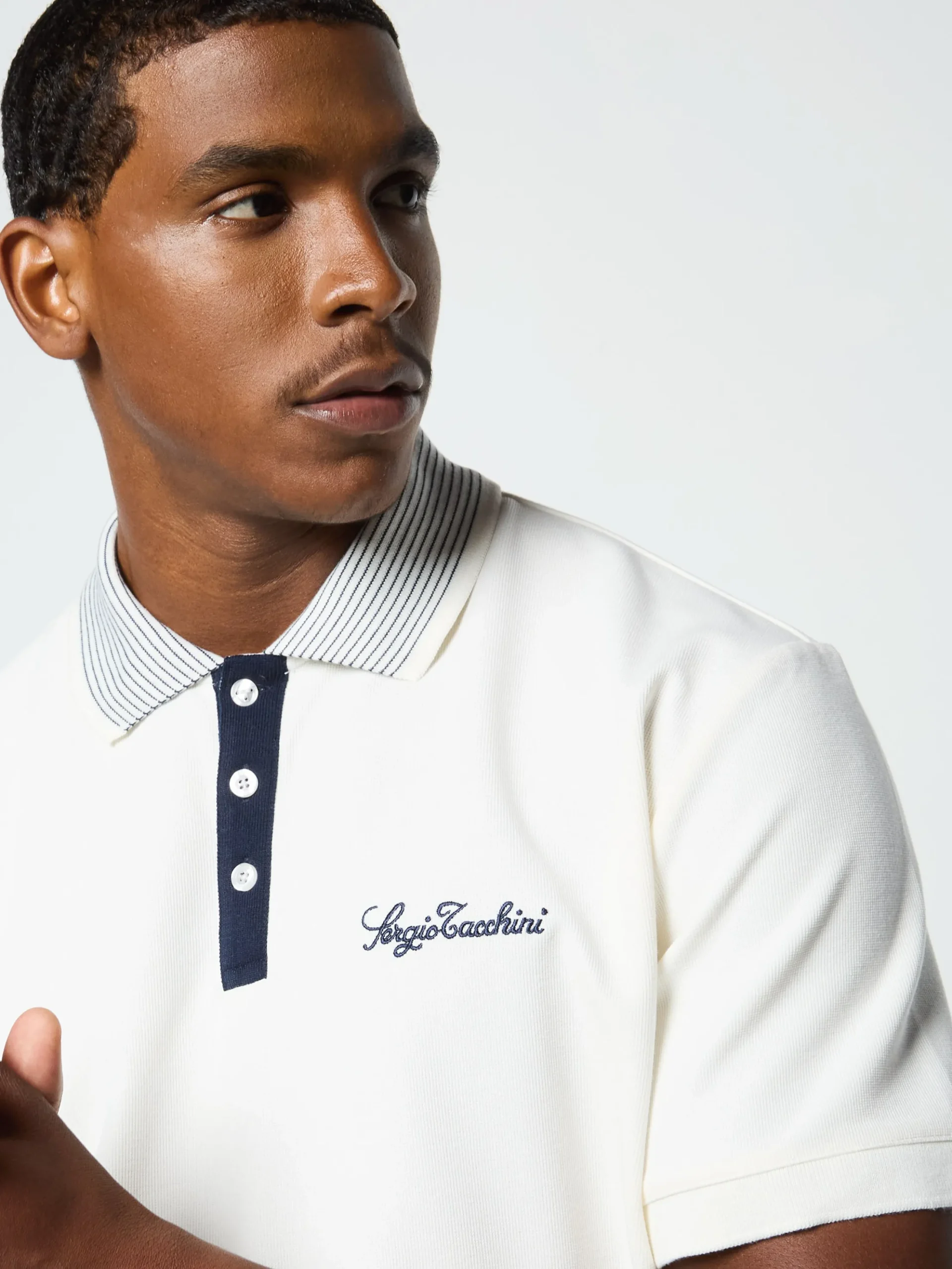 Sergio Tacchini Suveniri Polo- GARDENIA Clearance