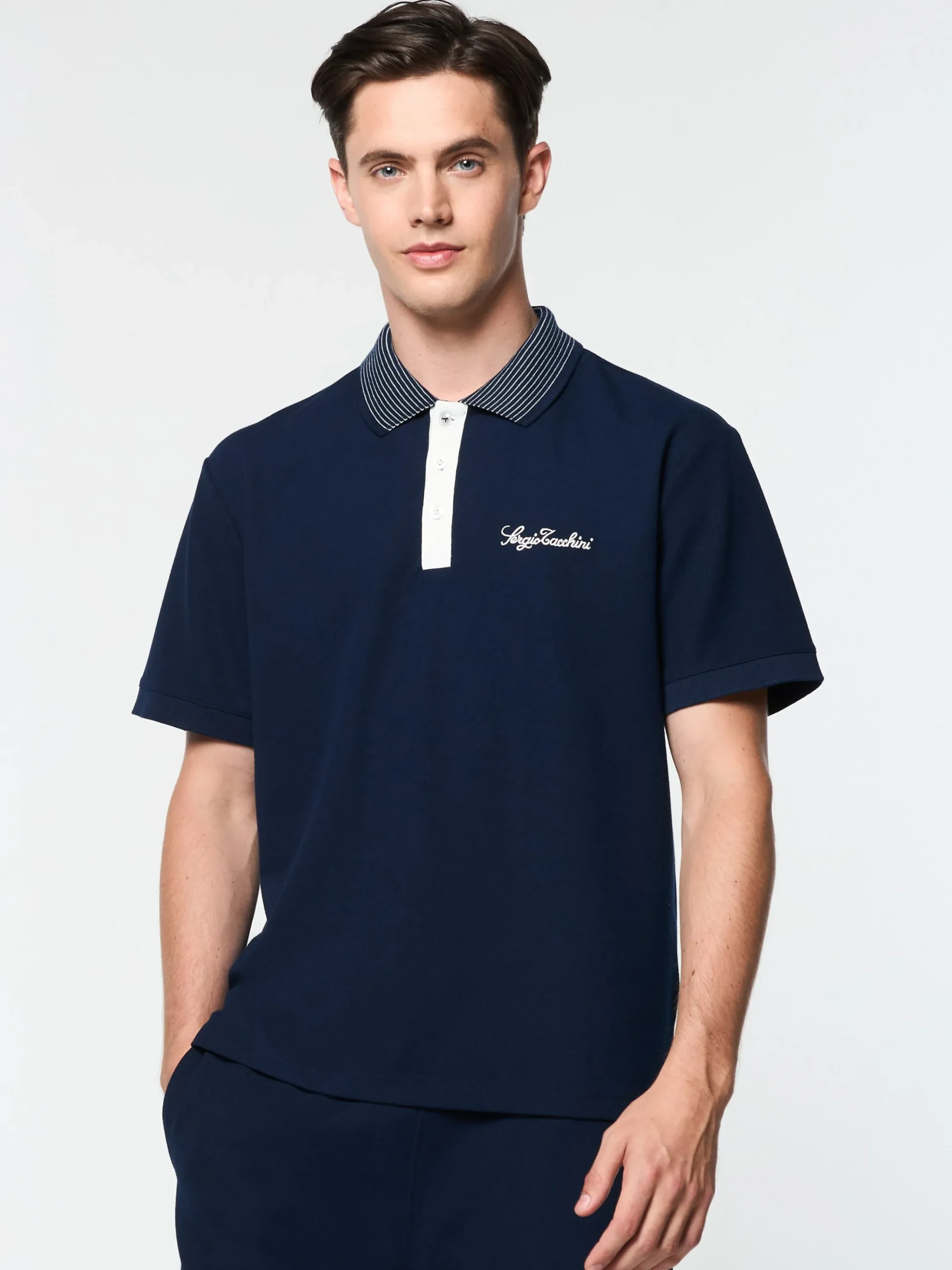Sergio Tacchini Suveniri Polo- MARITIME BLUE New