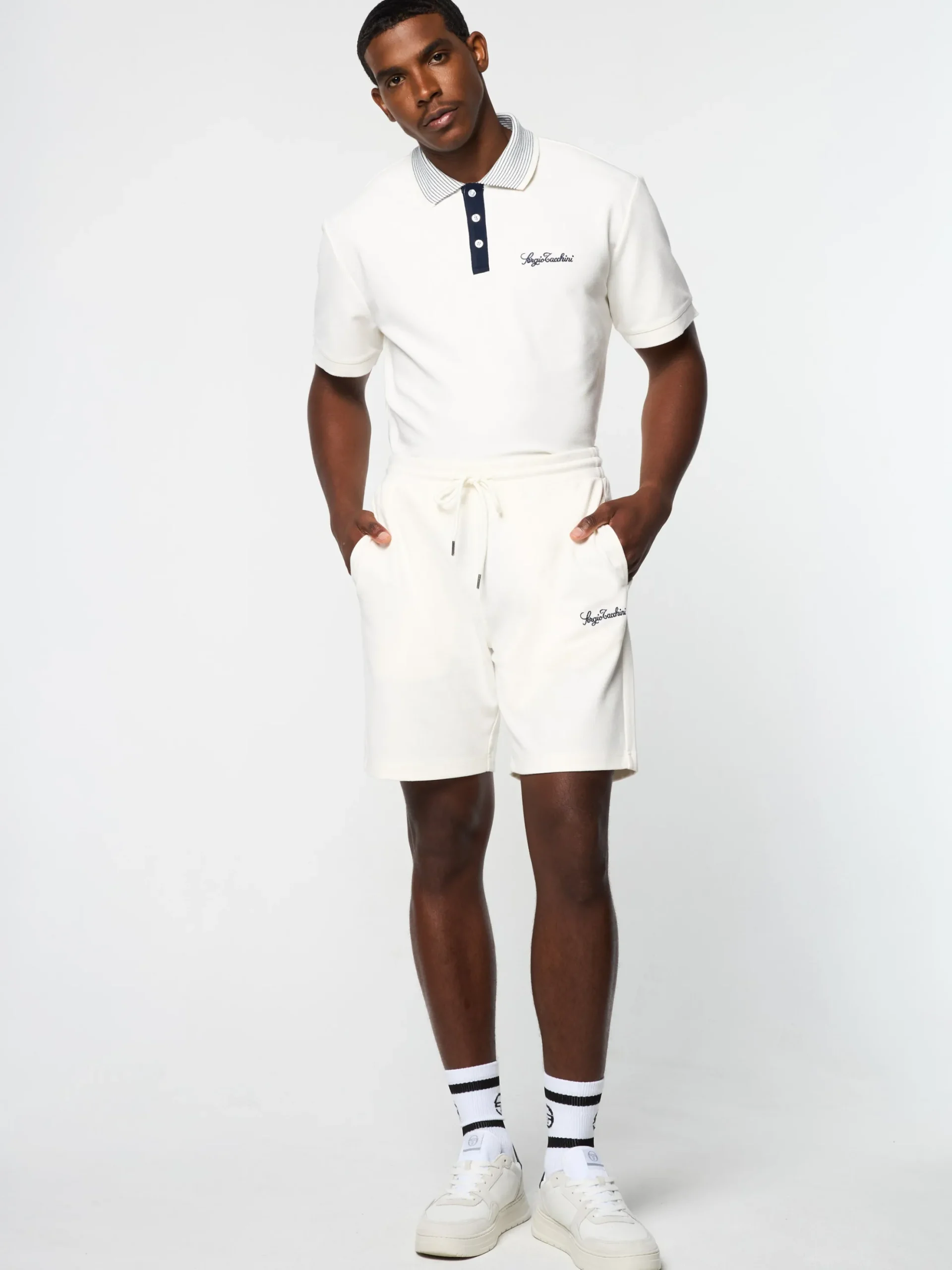 Sergio Tacchini Suveniri Shorts- GARDENIA Hot