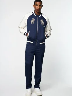 Sergio Tacchini Suveniri Track Jacket- Maritime Blue/ Gardenia MARITIME BLUE/GARDENIA Sale