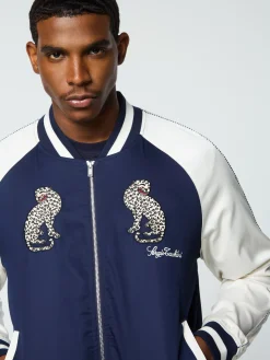 Sergio Tacchini Suveniri Track Jacket- Maritime Blue/ Gardenia MARITIME BLUE/GARDENIA Sale