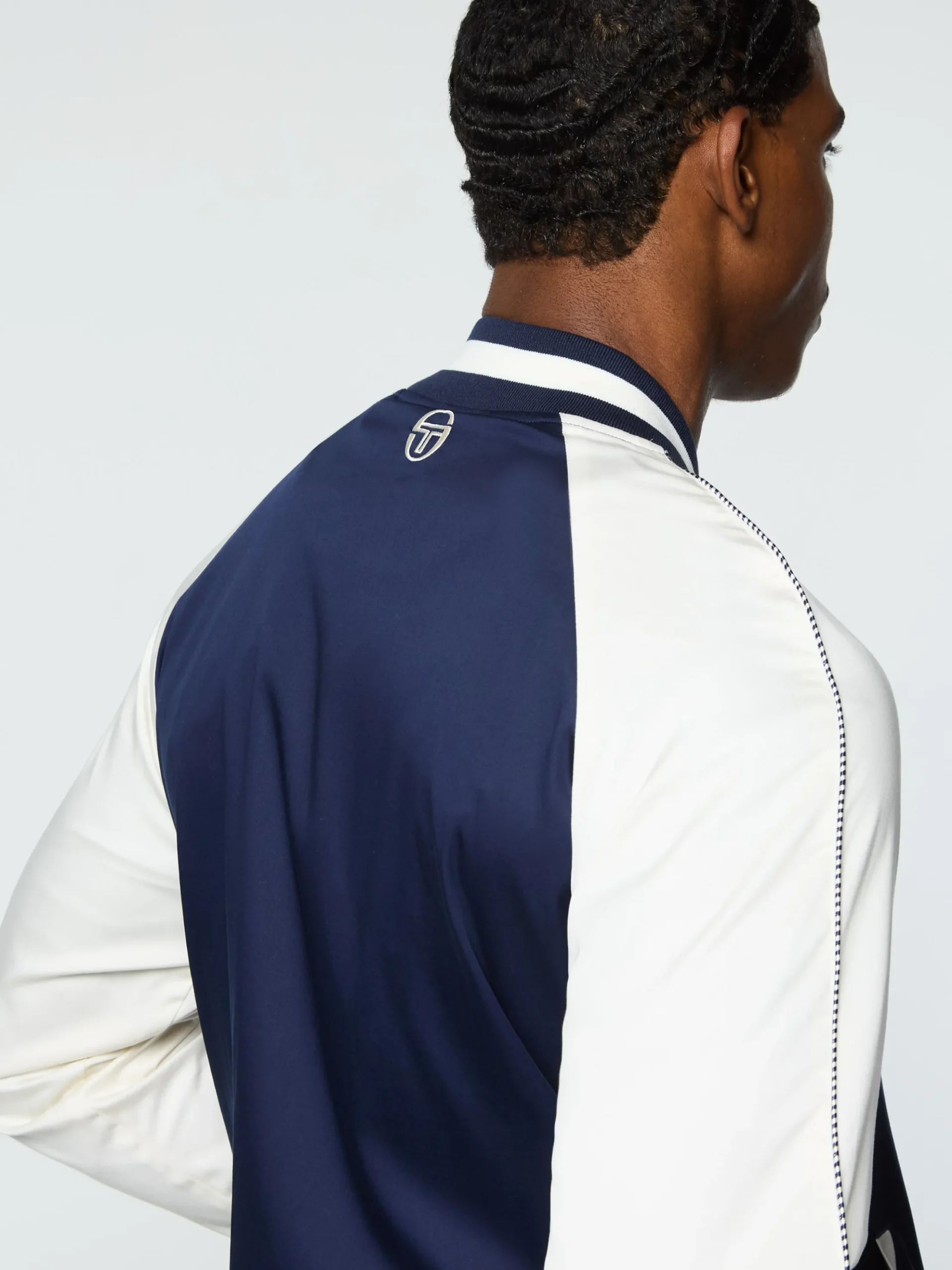 Sergio Tacchini Suveniri Track Jacket- Maritime Blue/ Gardenia MARITIME BLUE/GARDENIA Sale