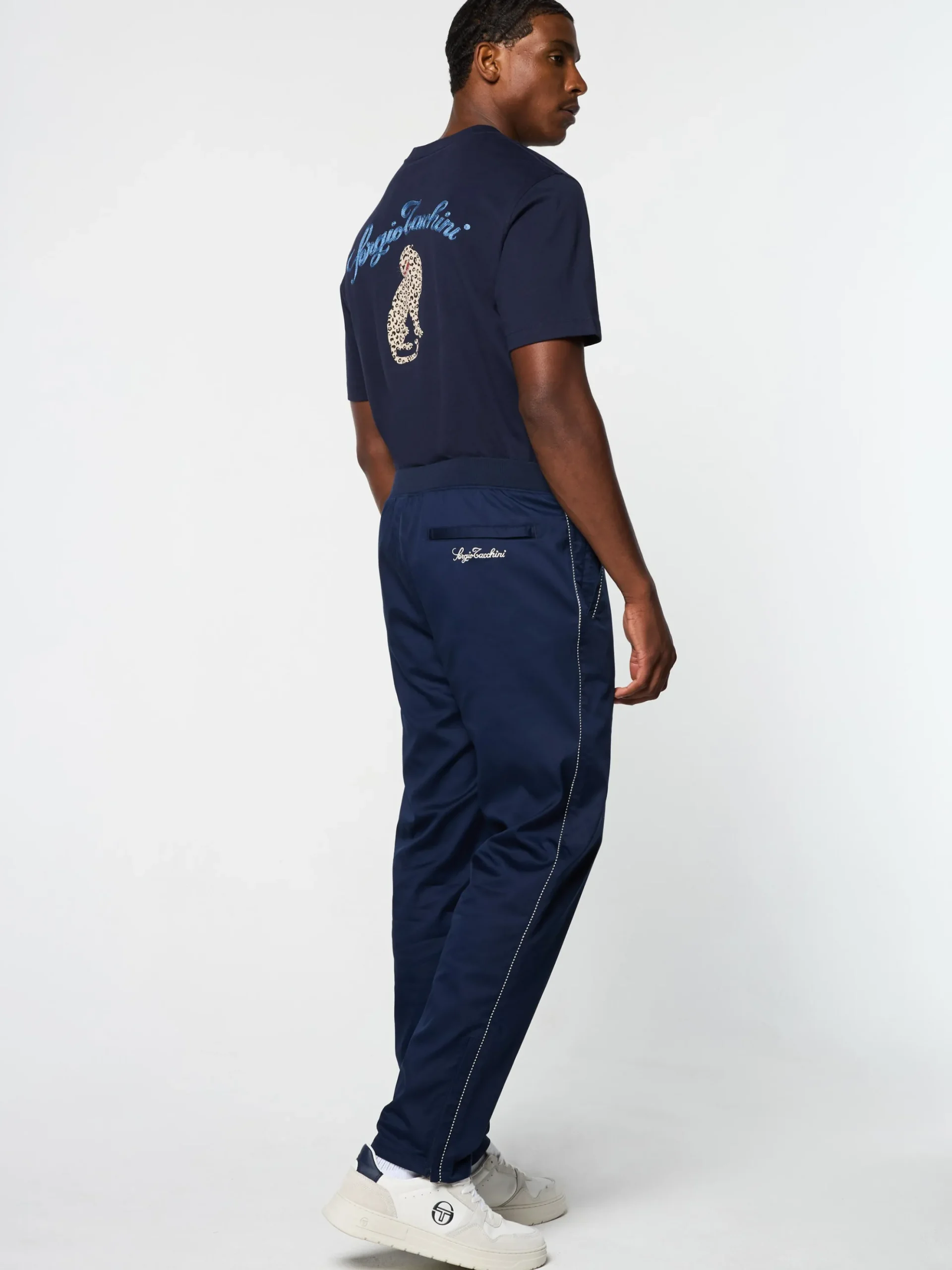 Sergio Tacchini Suveniri Track Pant- MARITIME BLUE Hot