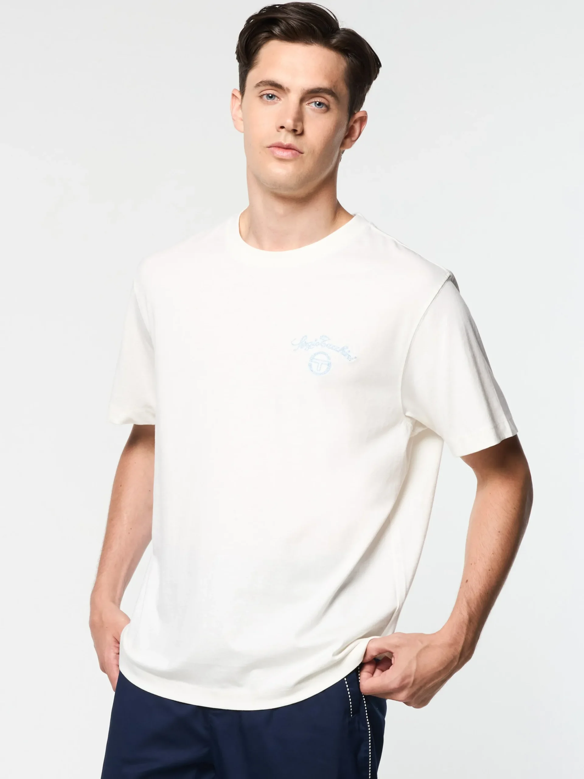 Sergio Tacchini Suveniri T-Shirt- GARDENIA New