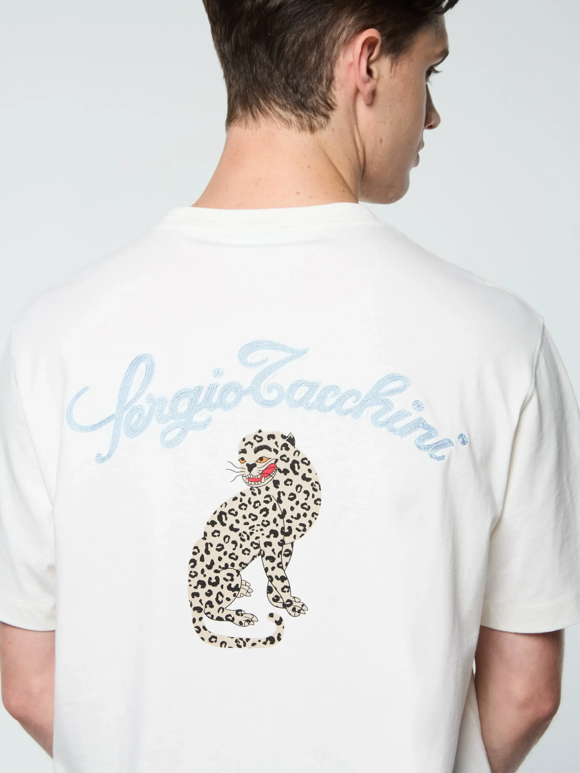 Sergio Tacchini Suveniri T-Shirt- GARDENIA New