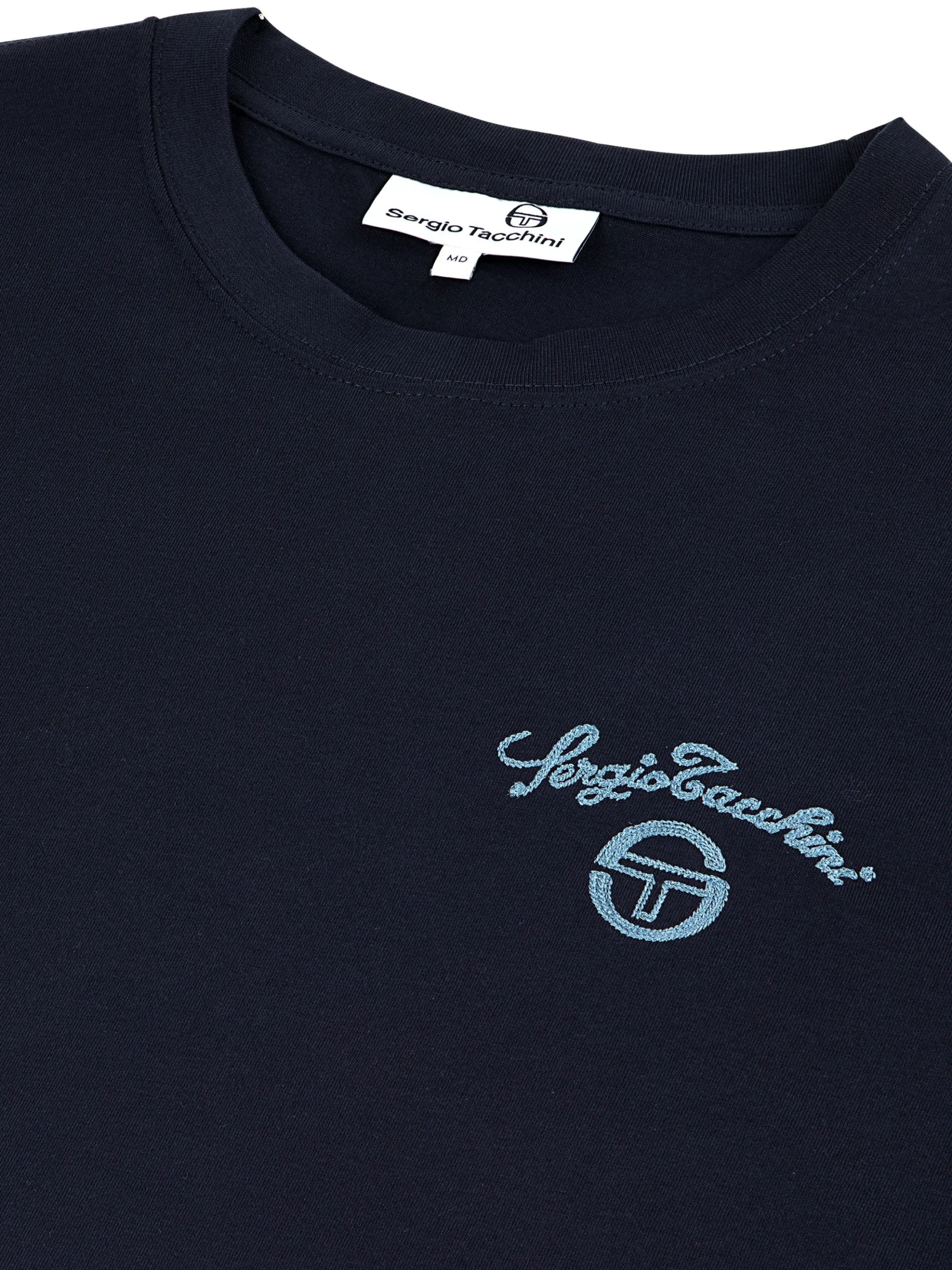 Sergio Tacchini Suveniri T-Shirt- MARITIME BLUE Outlet