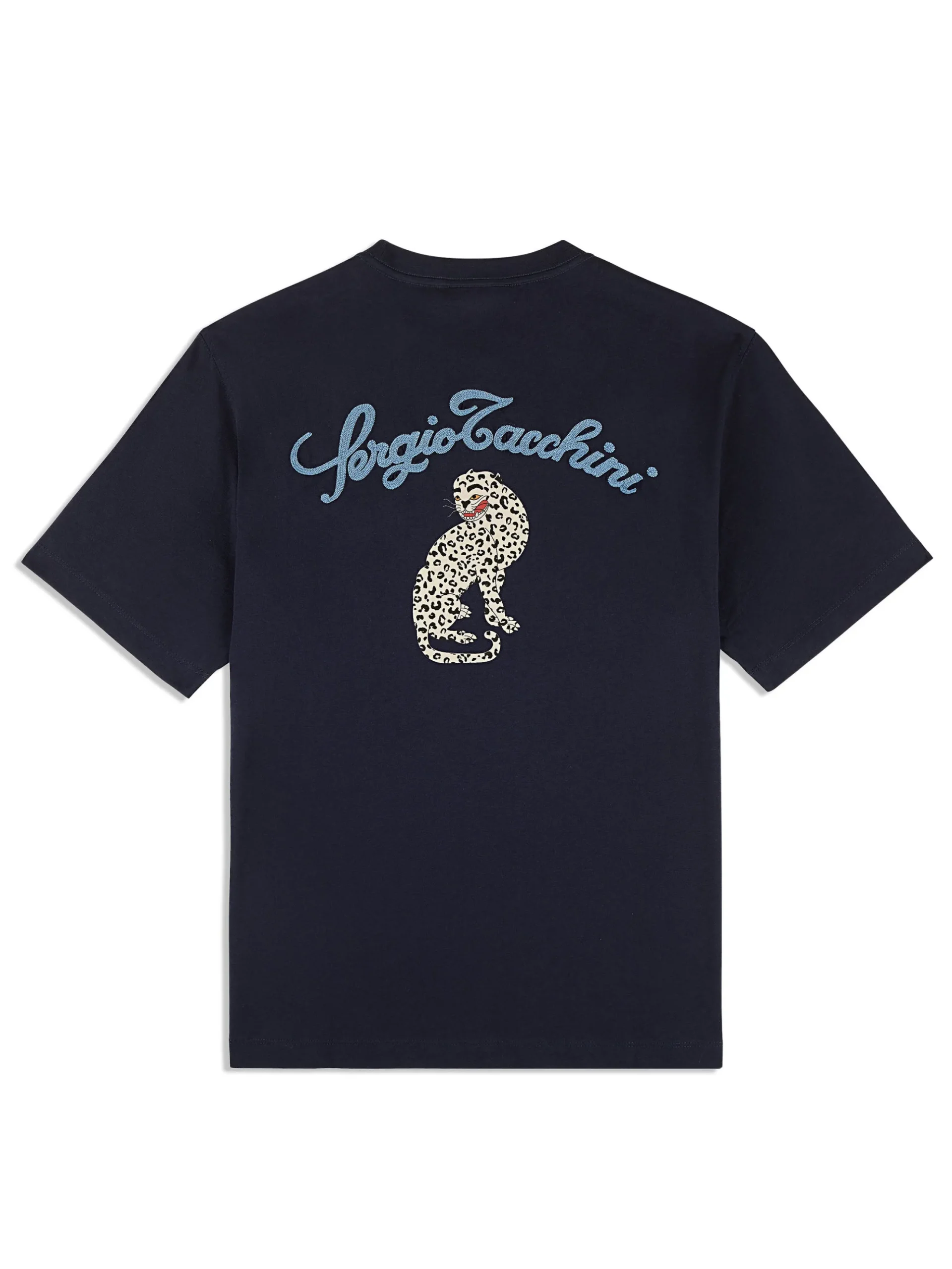 Sergio Tacchini Suveniri T-Shirt- MARITIME BLUE Outlet